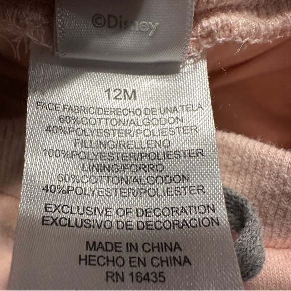 Girls Disney 3-Piece Outfit Set Size 12 Months - Picture 8 of 8